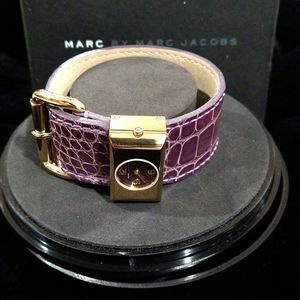 Marc by Marc Jacobs Alligator Purple Watch